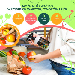 Zestaw Quariss 2x do warzyw i owoców – higiena bez chemii