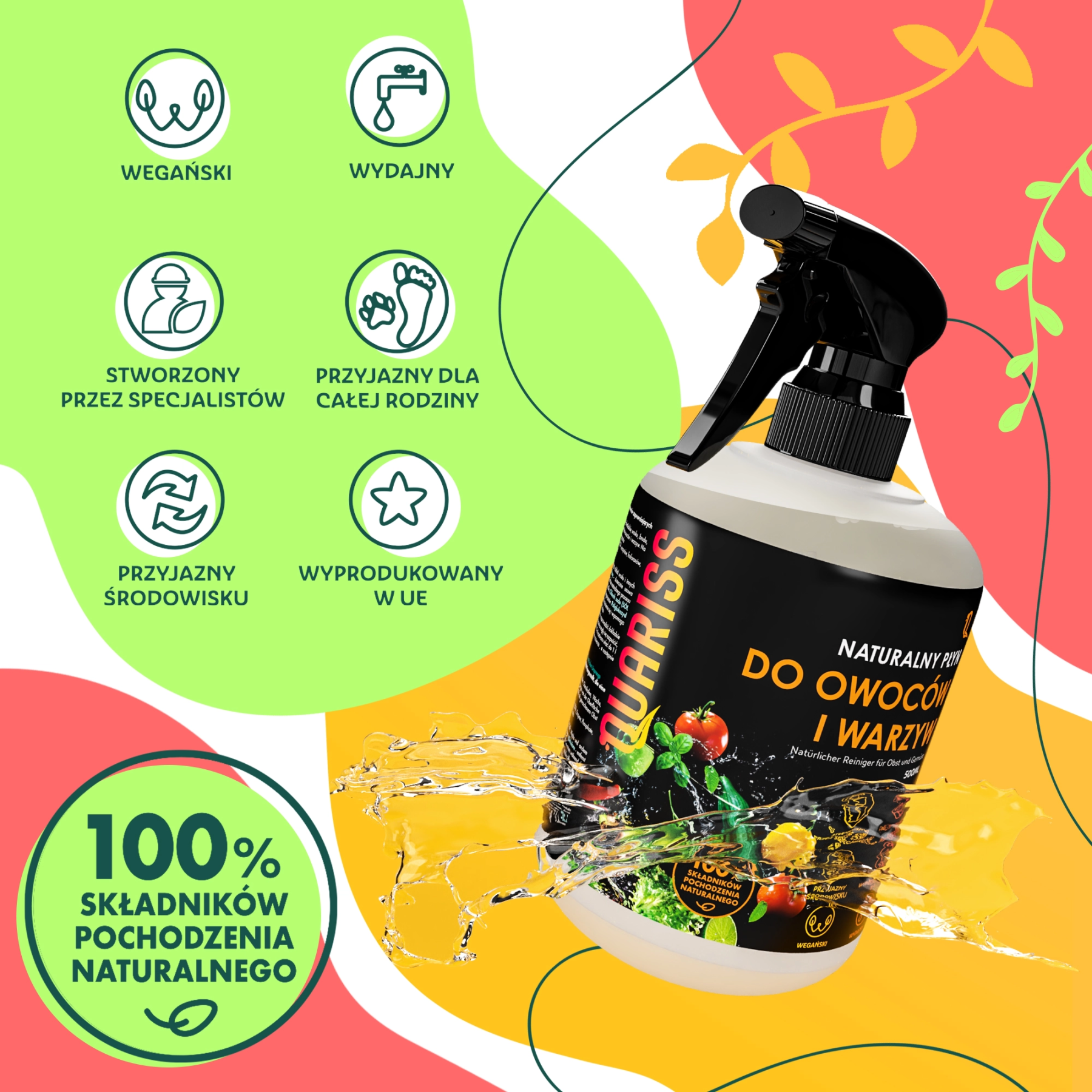 Płyny do warzyw i owoców – Naturalna czystość i bezpieczeństwo